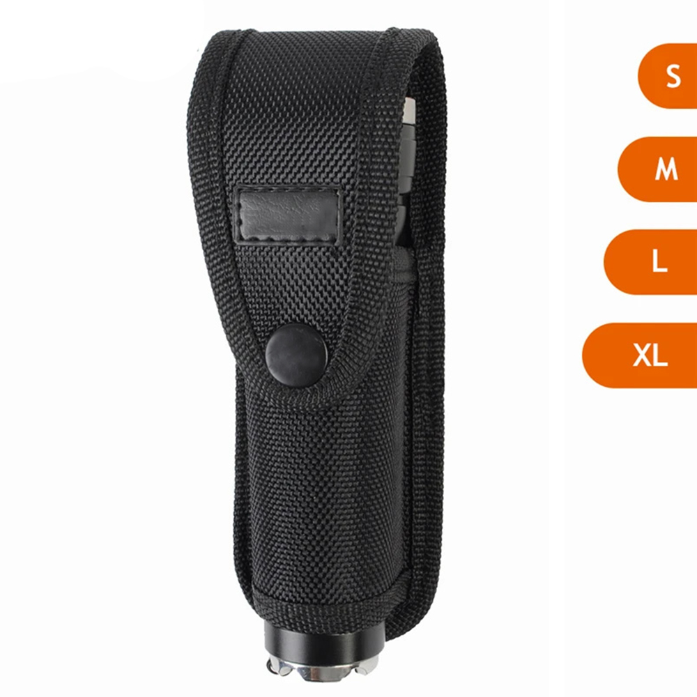 Edc Carry Case - ยุทธวิธี Molle ไฟฉายกระเป๋าคลิปไฟฉายไฟฉายสำหรับกลางแจ้งการล่าสัตว์เดินป่าไฟฉาย