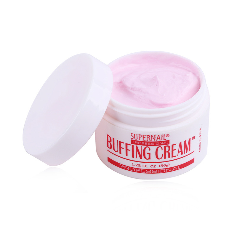 Nail File Titanium - 50g Nail Art Buffing Cream เคลือบเงาขัดเล็บเครื่องมือเล็บอุปกรณ์เสริม
