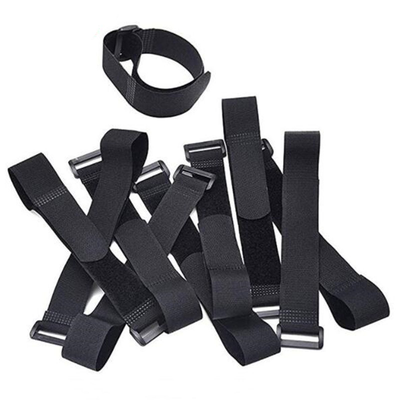 Gear Tie Reusable - 10 ชิ้นนํากลับมาใช้ใหม่สายรัดสายผูกอเนกประสงค์ตะขอและห่วงสายไฟ, การจัดการสายเคเบิลสายไฟ Organizer Tidy
