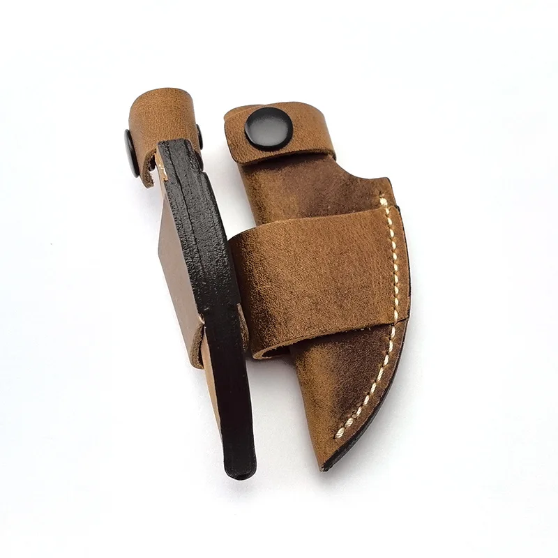 Edc Carry Accessories - ปลอกมีดหนังทนทานพร้อมระบบยึดแน่นหนา ปลอกป้องกันการลื่นไถล อุปกรณ์เสริมที่จำเป็นสำหรับการพกพาสำหรับกิจกรรมกลางแจ้งและ EDC