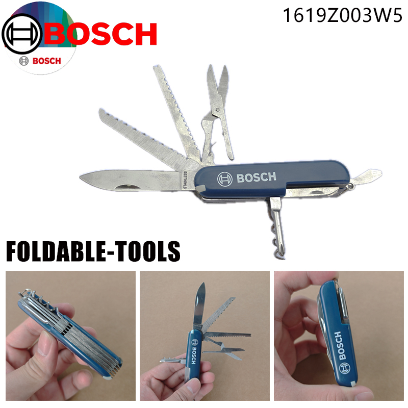 Edc Carry All - บ๊อช มัลติทูลพับได้ ออลอินวัน สแตนเลสสตีล มีดอเนกประสงค์ EDC