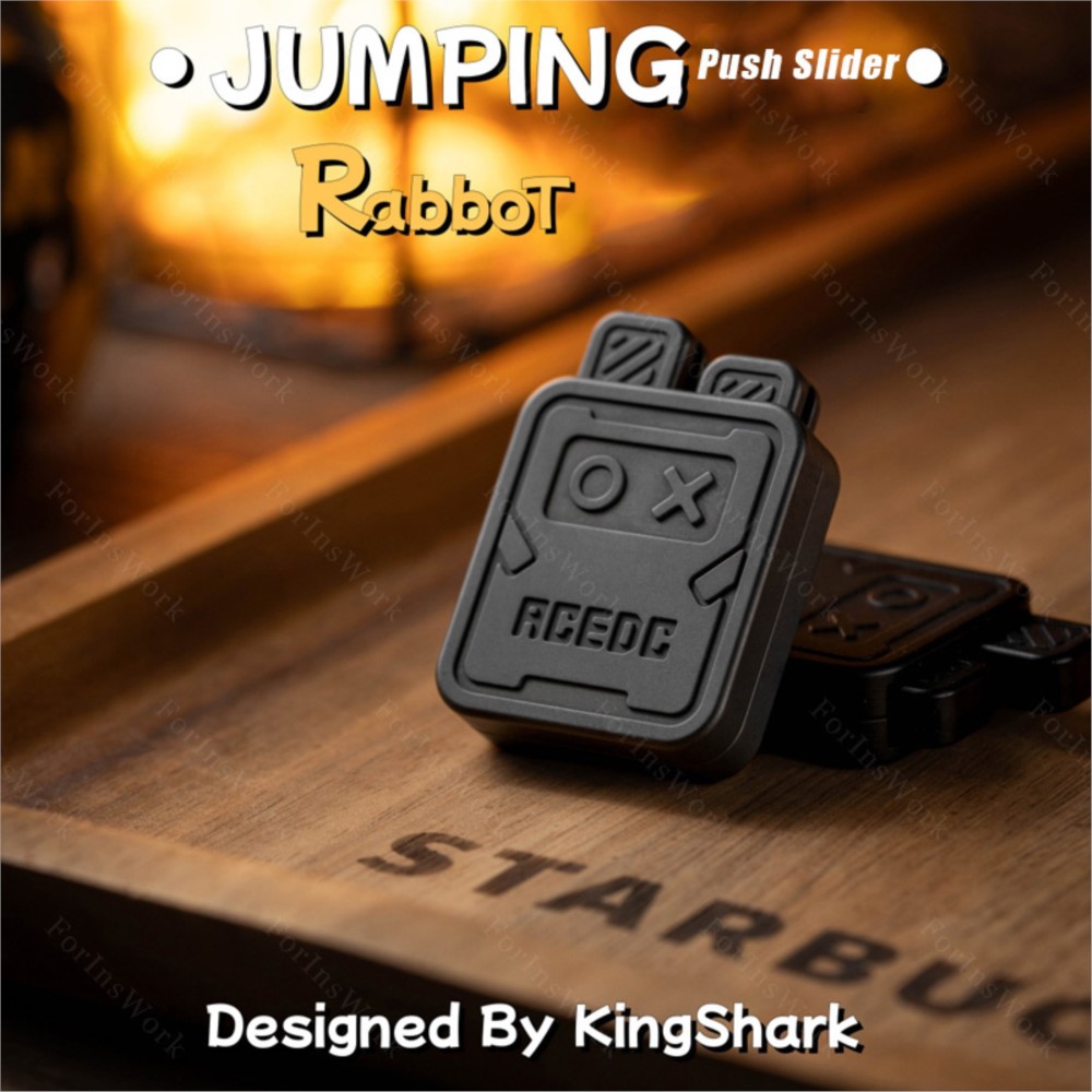 Fidget Spinner Bearing - ACEdc Rabbot น่ารัก Push Slider Fidget