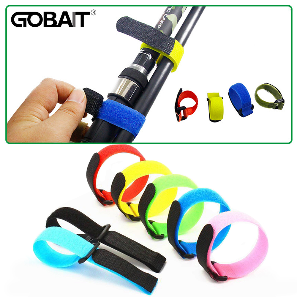 Gear Tie Reusable - Tie สีปรับสายคล้องคอ Reusable เบ็ดตกปลา Suspender Fastener