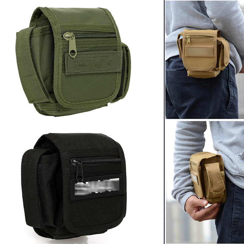 Edc Concealed Carry Belt - กระเป๋าคาดเอว EDC Molle Tactical Pouch กระเป๋าอเนกประสงค์ขนาดกะทัดรัด