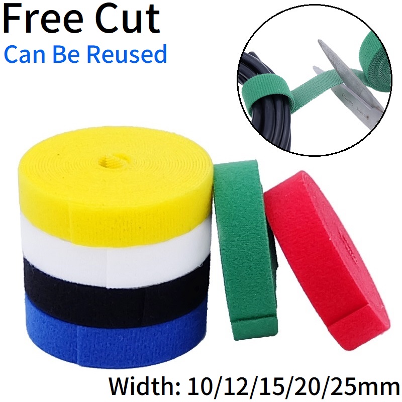 Gear Tie Reusable - 2/10M สายผูก Reusable LOOP Bundle Self