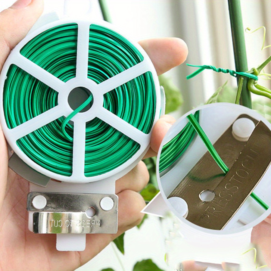 Gear Tie Reusable - สายรัดพลาสติกเหล็กอเนกประสงค์ 1 ม้วน 100 เมตร แข็งแรง