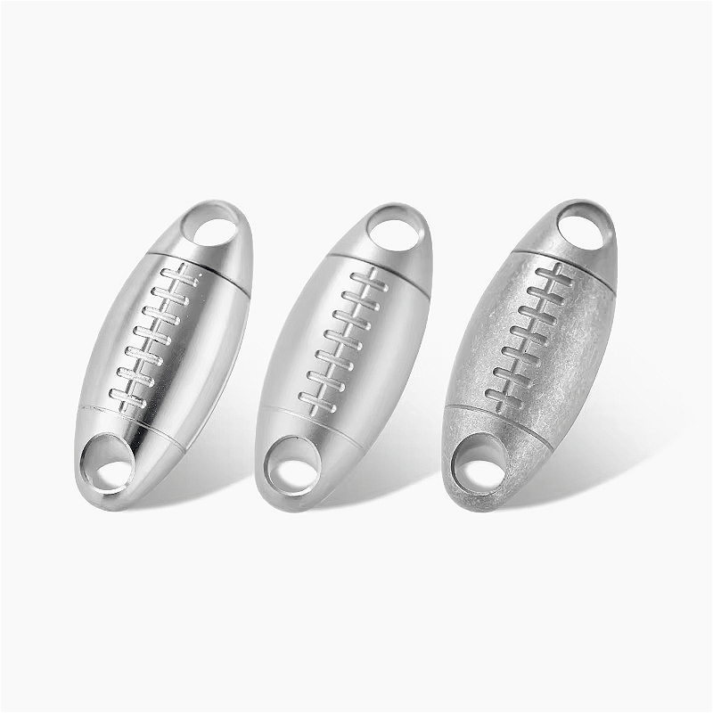 Edc Carry Accessories - พวงกุญแจรูปทรงรักบี้ไทเทเนียม แข็งแรง น้ำหนักเบา พกพาสะดวก ห่วงกุญแจ จี้กระเป๋าเป้