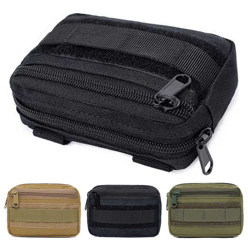 Edc Concealed Carry Belt - Double Layer EDC Pack ผู้ชายยุทธวิธี Molle
