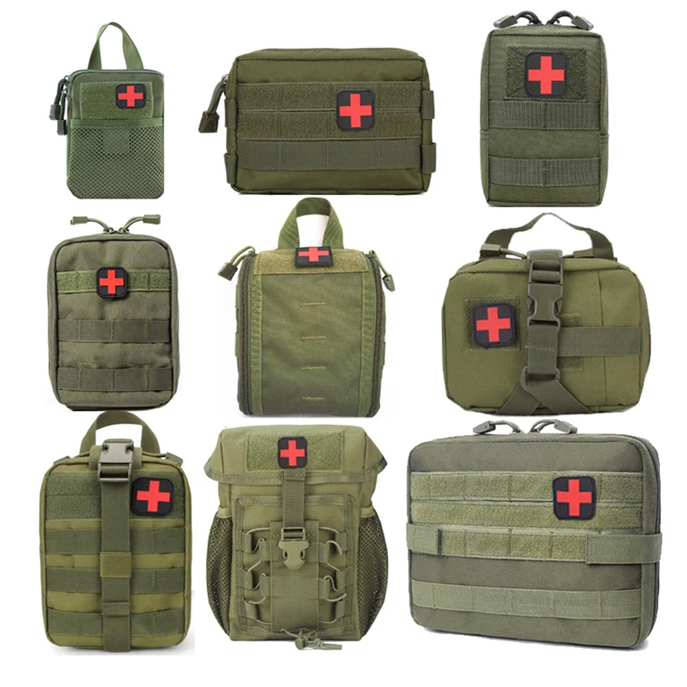 Edc Carry Case - IFAK EDC กระเป๋าเอวกระเป๋าล่าสัตว์เสื้อกั๊กชุดเครื่องมือฉุกเฉินกลางแจ้ง First Aid Kit