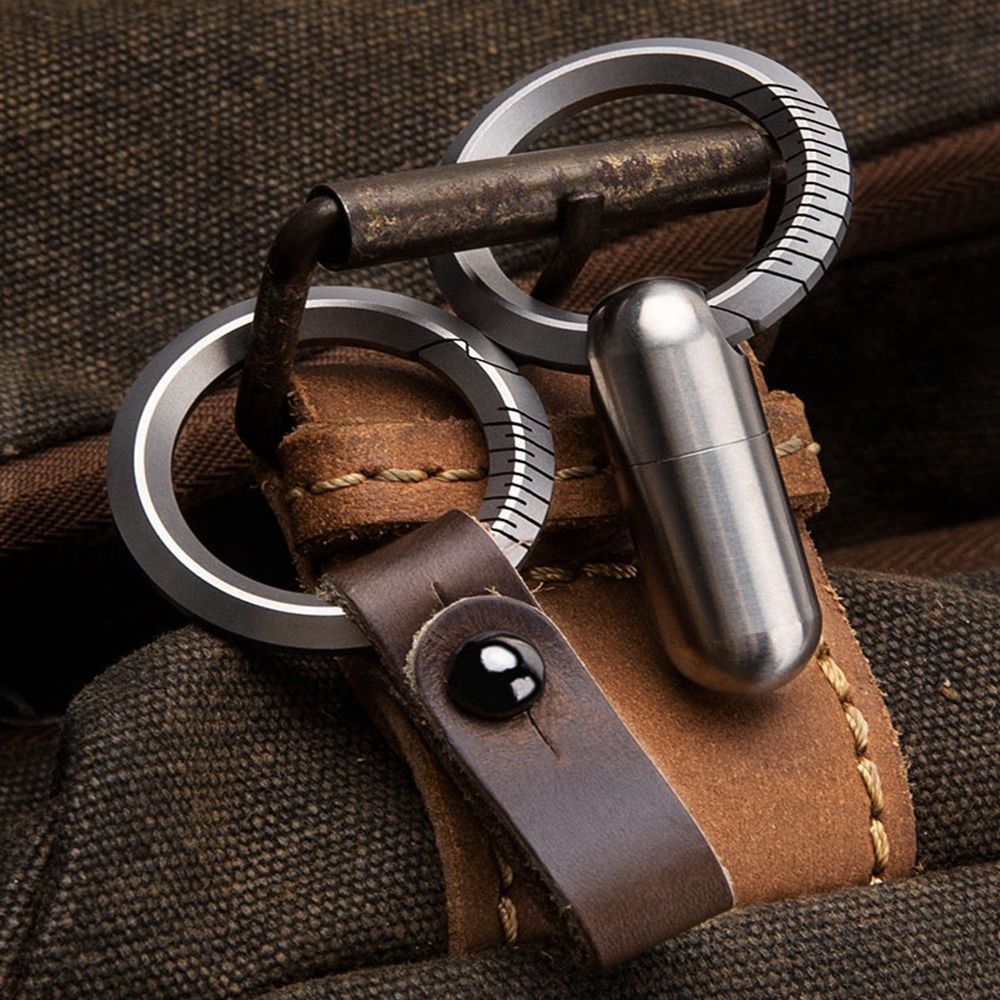 Titanium Alloy หนังเข็มขัดหัวเ - Edc Concealed Carry Belt บทวิจารณ์และราคา