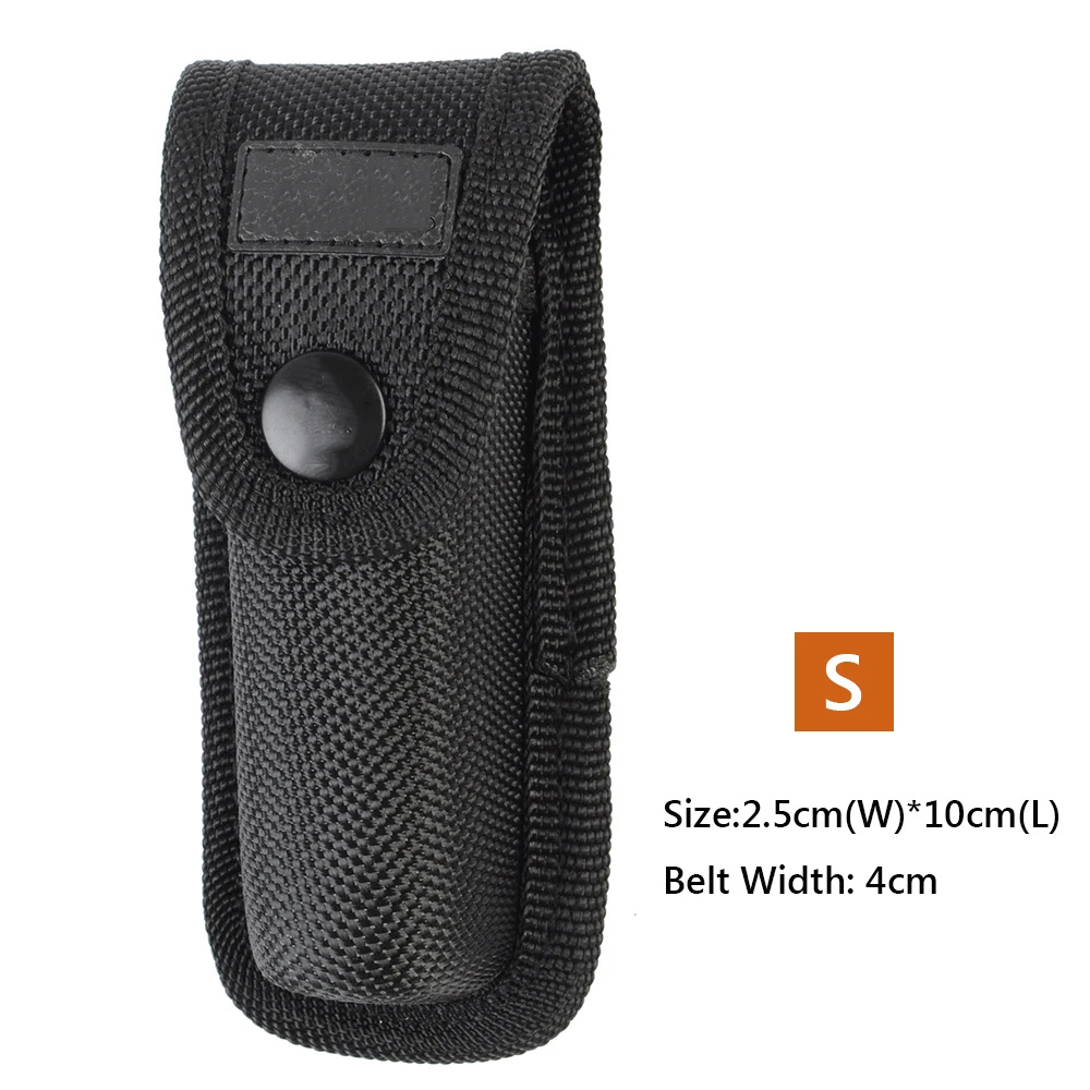 ยุทธวิธี Molle ไฟฉายกระเป๋าคลิ - Edc Carry Case บทวิจารณ์และราคา