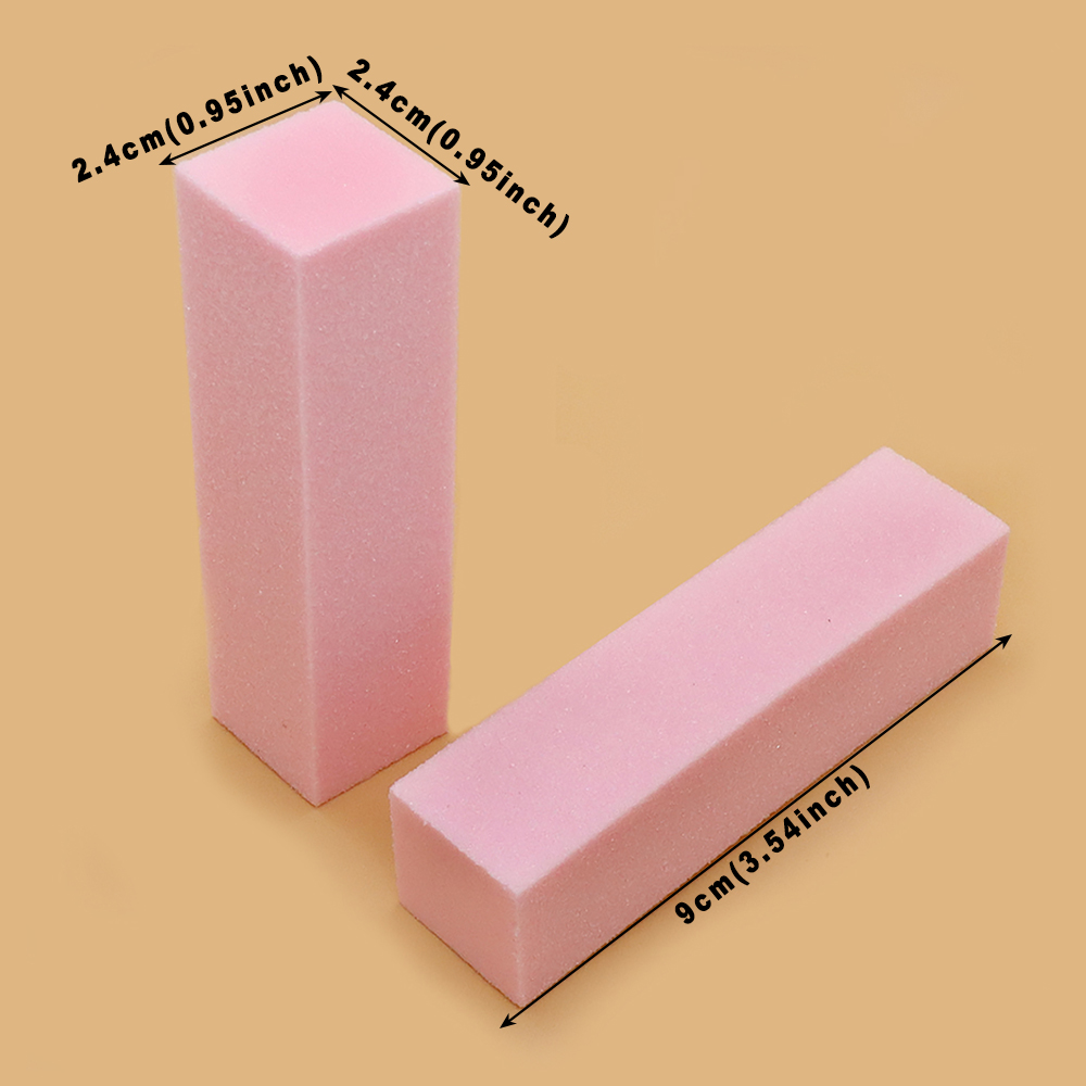 ฟองน้ำขัดเล็บ 3/5/10 ชิ้น บล็อ - Nail File Titanium บทวิจารณ์และราคา