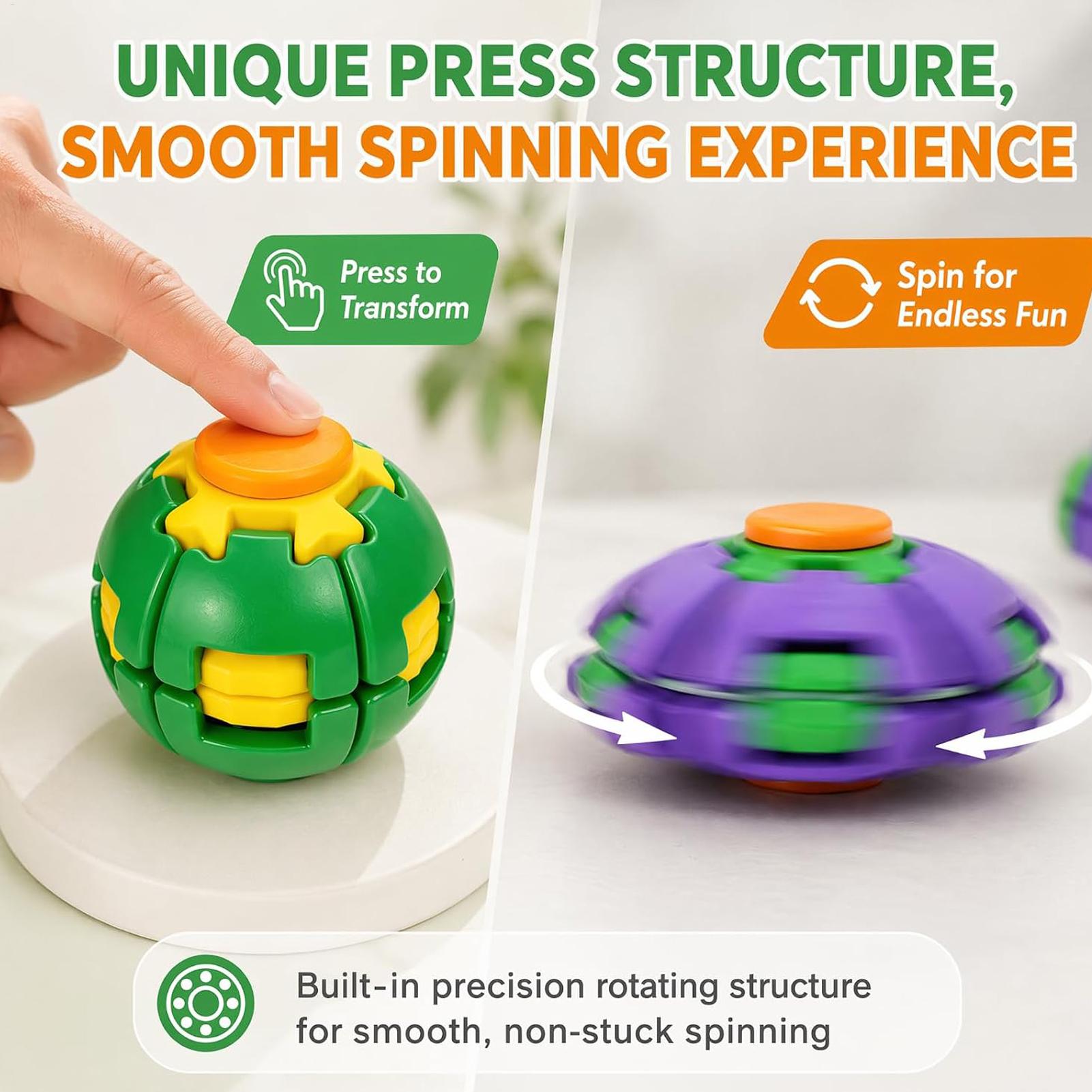 ลูกบอลฟิดเจ็ต พิมพ์ 3 มิติ ของ - Fidget Spinner Bearing บทวิจารณ์และราคา