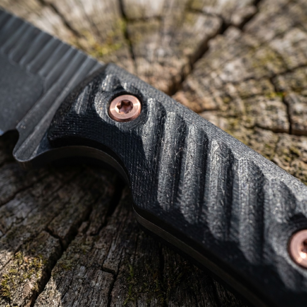 มีดบัชคราฟต์แบบฟูลแทง ใบมีด D2 - Edc Fixed Blade Deep Carry บทวิจารณ์และราคา