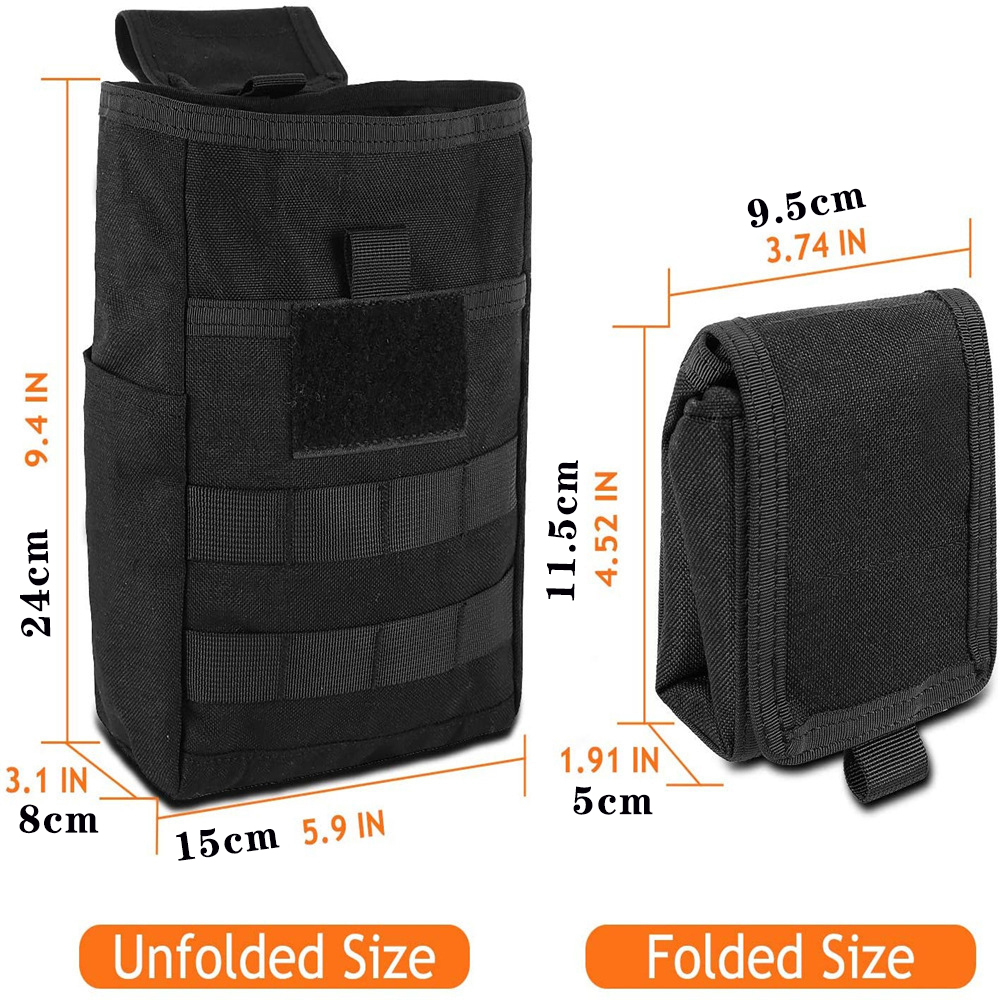 กระเป๋าคาดเอวแบบพับได้ Molle D - Edc Able Carry บทวิจารณ์และราคา