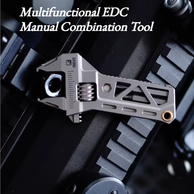 ประแจและคีมโลหะผสมไทเทเนียม TC - Edc Carry All บทวิจารณ์และราคา