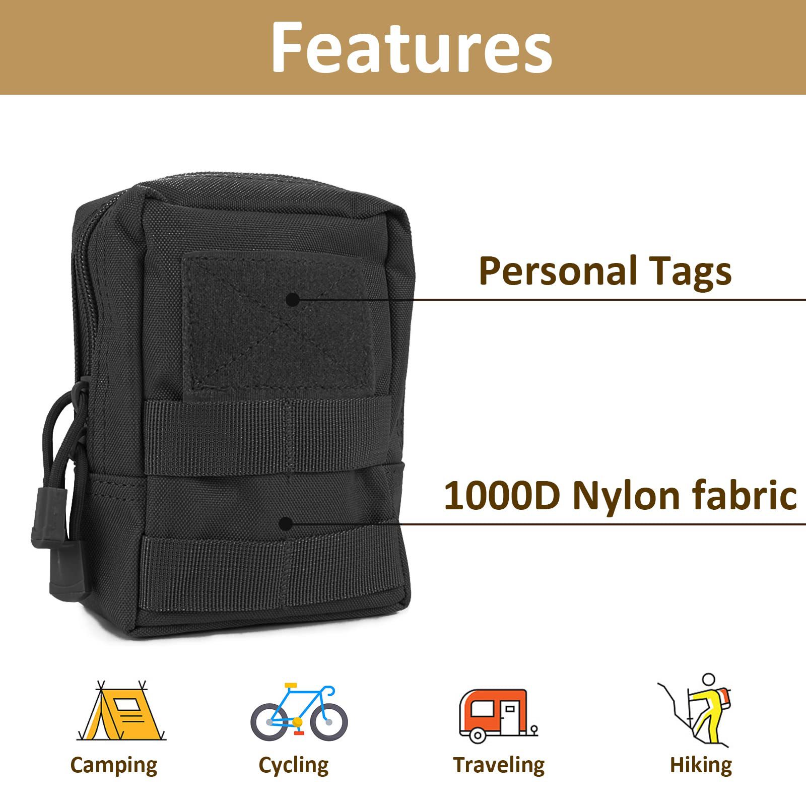 กระเป๋าอุปกรณ์ทางการแพทย์แบบยุ - Edc Carry Accessories บทวิจารณ์และราคา