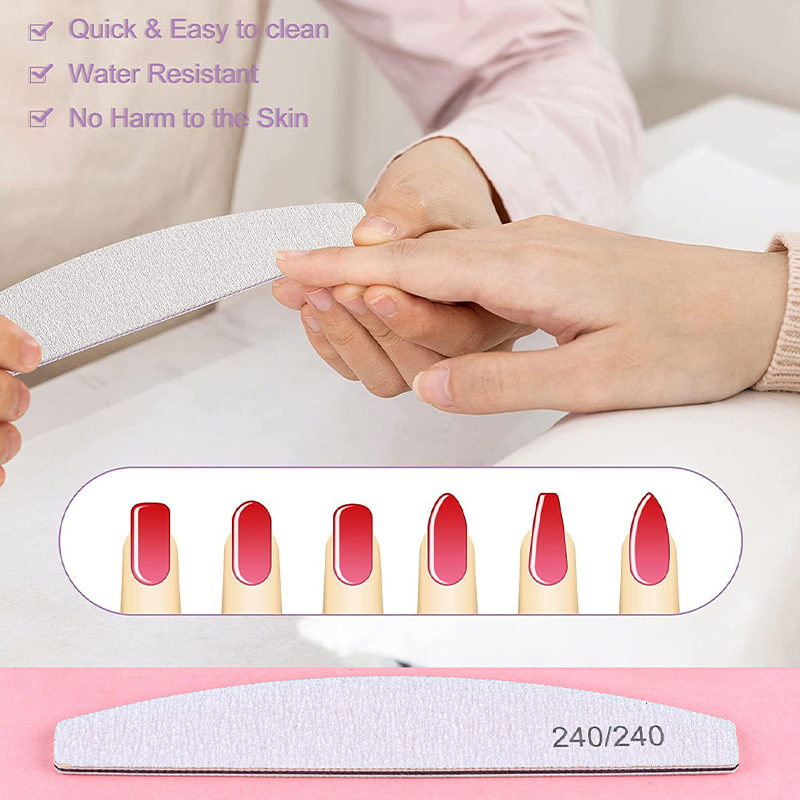 ตะไบเล็บมืออาชีพ 5/10 ชิ้น อุป - Nail File Titanium บทวิจารณ์และราคา