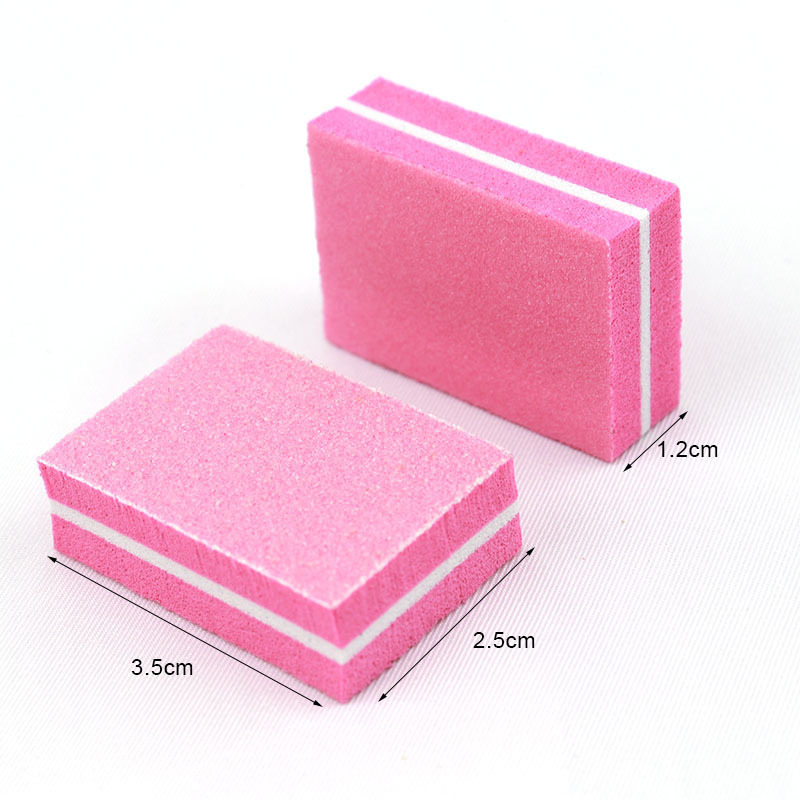 10/50pcs MINI Nails Art บัฟเฟอ - Nail File Titanium บทวิจารณ์และราคา