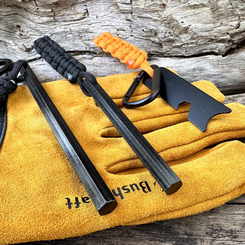 ชุดเหล็กจุดไฟพกพา Bear Grylls, - Edc Carry Essentials บทวิจารณ์และราคา