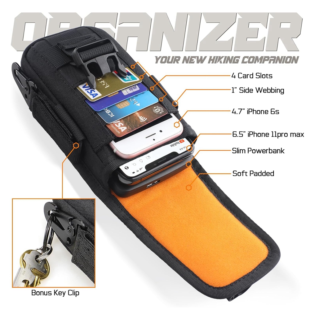 กระเป๋าใส่โทรศัพท์แบบยุทธวิธี  - Edc Concealed Carry Belt บทวิจารณ์และราคา