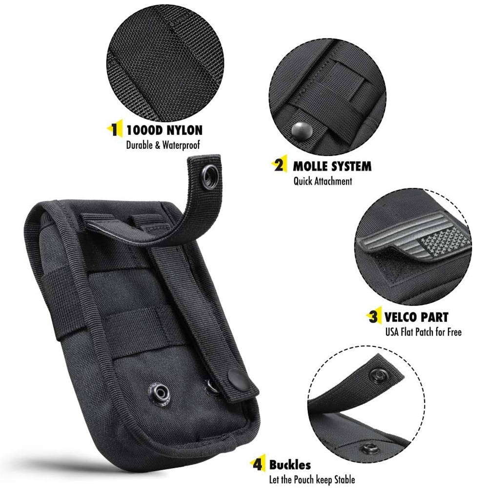 กระเป๋าใส่โทรศัพท์แบบยุทธวิธี  - Edc Concealed Carry Belt บทวิจารณ์และราคา