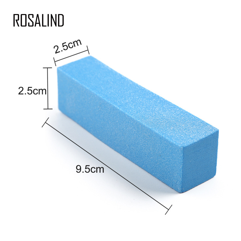2Pcsทนทานฟองน้ำเล็บแฟ้มบัฟเฟอร - Nail File Titanium บทวิจารณ์และราคา