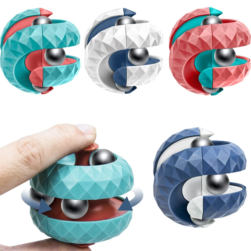 ลูกบอลบีบคลายเครียด ของเล่นเสร - Fidget Spinner Bearing บทวิจารณ์และราคา