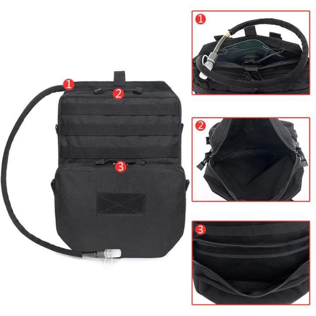 กระเป๋าเป้สะพายหลังสำหรับออกแค - Edc Carry Case บทวิจารณ์และราคา