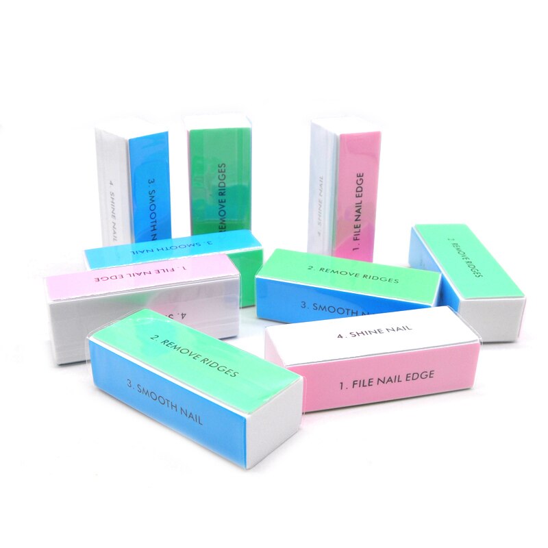 ชุดตะไบเล็บ5ชิ้น/ล็อตบล็อกขัดเ - Nail File Titanium บทวิจารณ์และราคา