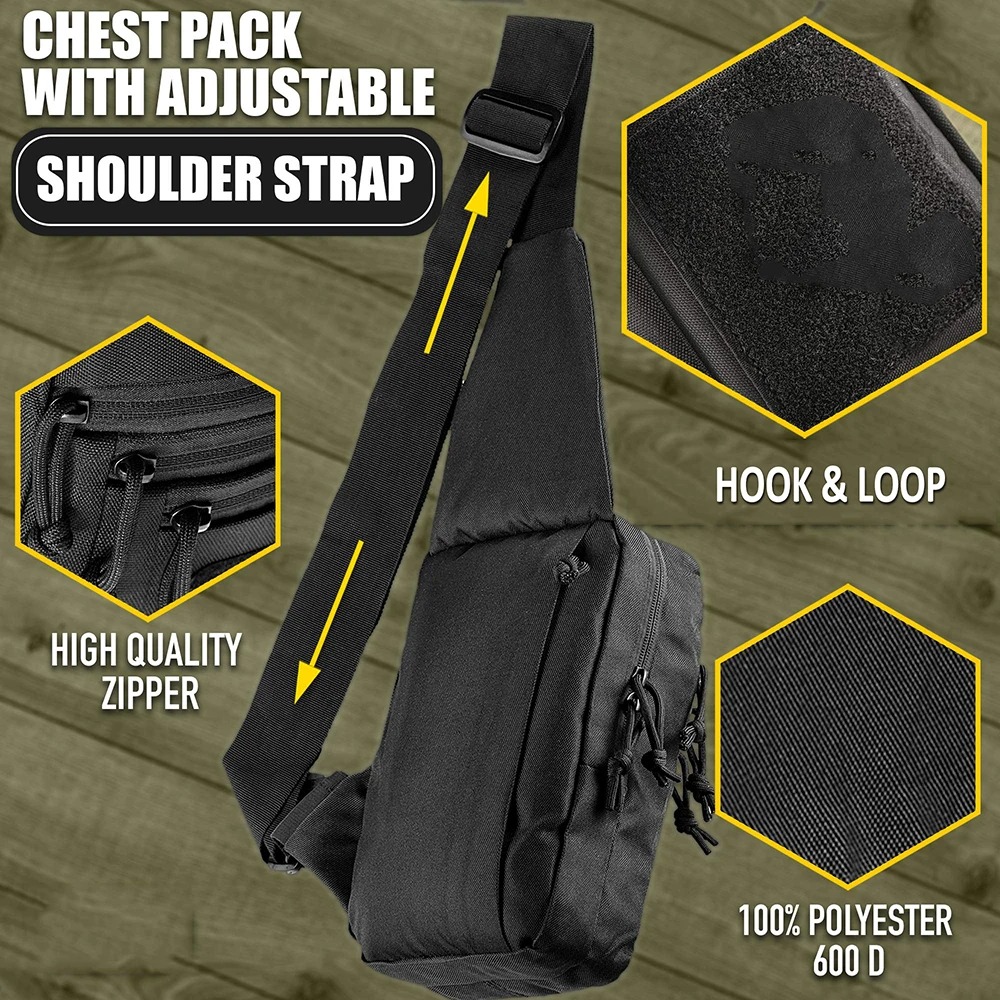 กระเป๋าสะพายข้างแบบล่าสัตว์ |  - Edc Carry All บทวิจารณ์และราคา