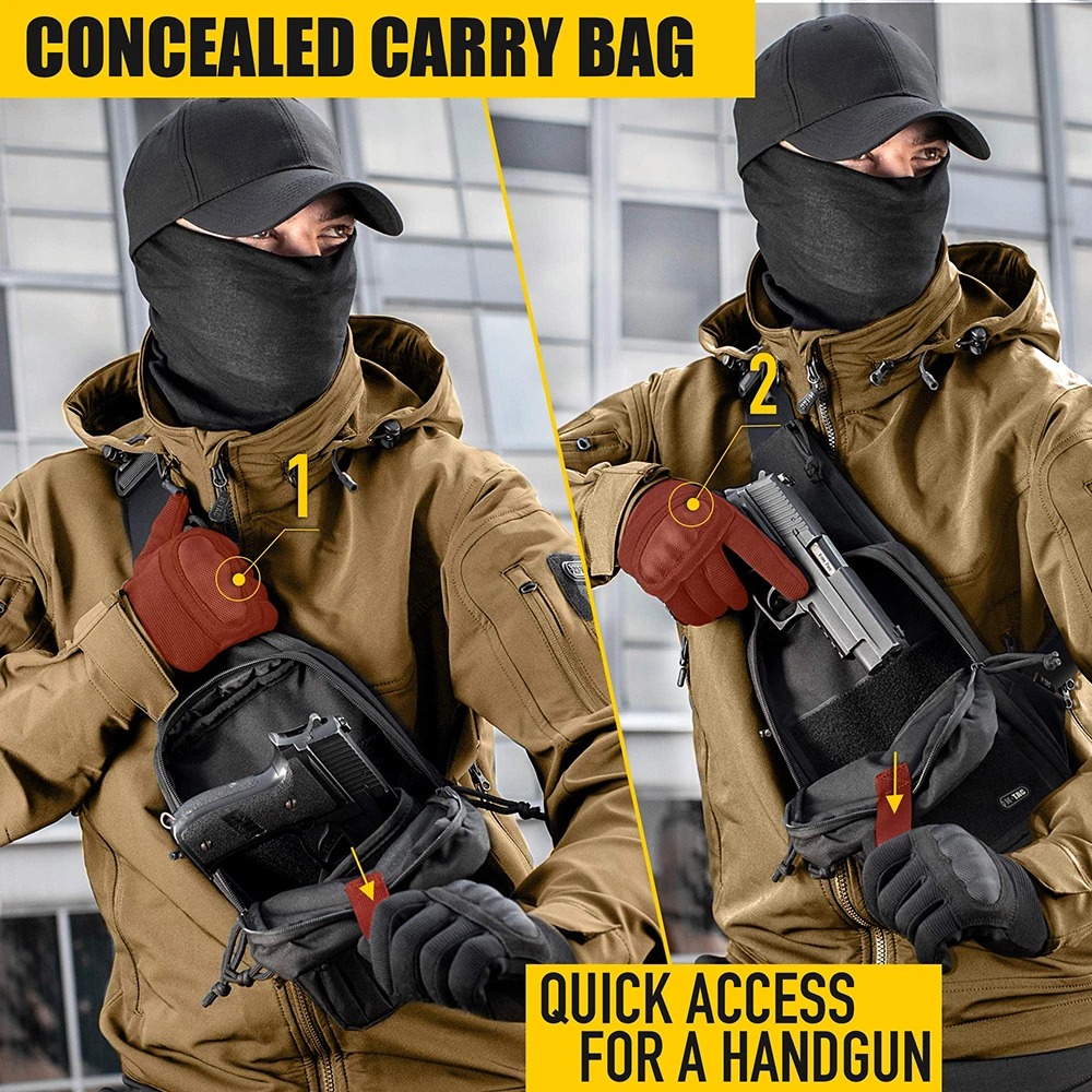 กระเป๋าสะพายข้างแบบล่าสัตว์ |  - Edc Carry All บทวิจารณ์และราคา