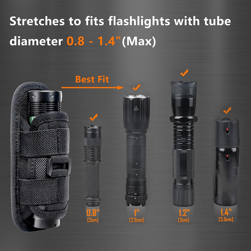 กระเป๋าใส่ไฟฉายยุทธวิธีซองโมลท - Edc Carry Accessories บทวิจารณ์และราคา