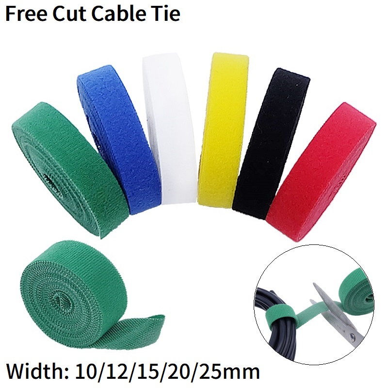 5M SelfกาวFastener 10/12/15/20 - Gear Tie Reusable บทวิจารณ์และราคา