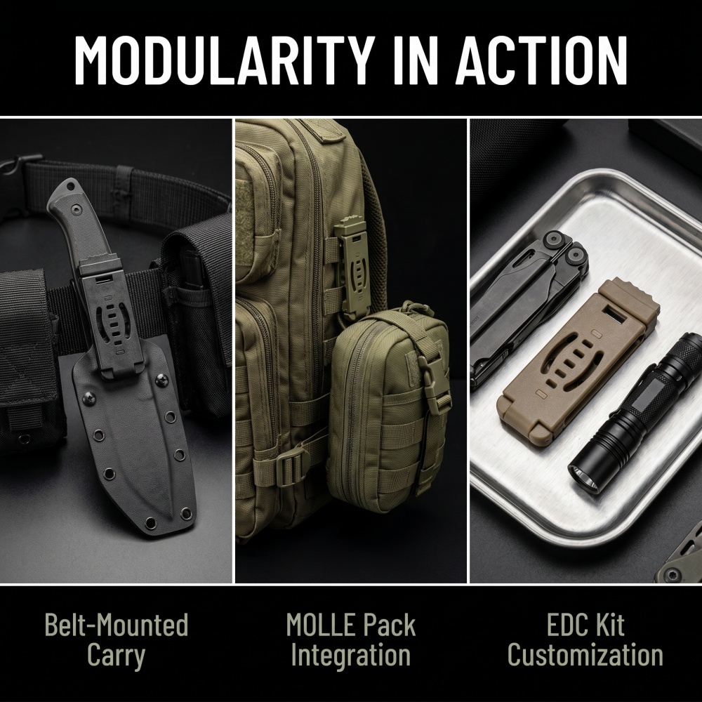 ซองใส่มีด Kydex แบบ DIY พร้อมค - Edc Carry Accessories บทวิจารณ์และราคา