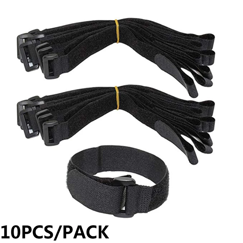 10 PC 2*50 ซม.Reusable Fasteni - Gear Tie Reusable บทวิจารณ์และราคา