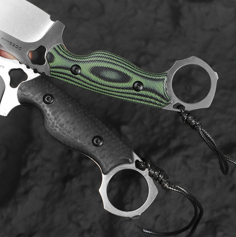 มีดเหล็ก DC53 ความแข็งสูง ขอบค - Edc Fixed Blade Deep Carry บทวิจารณ์และราคา