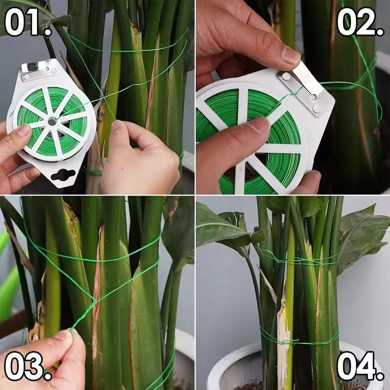 Garden Twist Ties มัลติฟังก์ชั - Gear Tie Reusable บทวิจารณ์และราคา