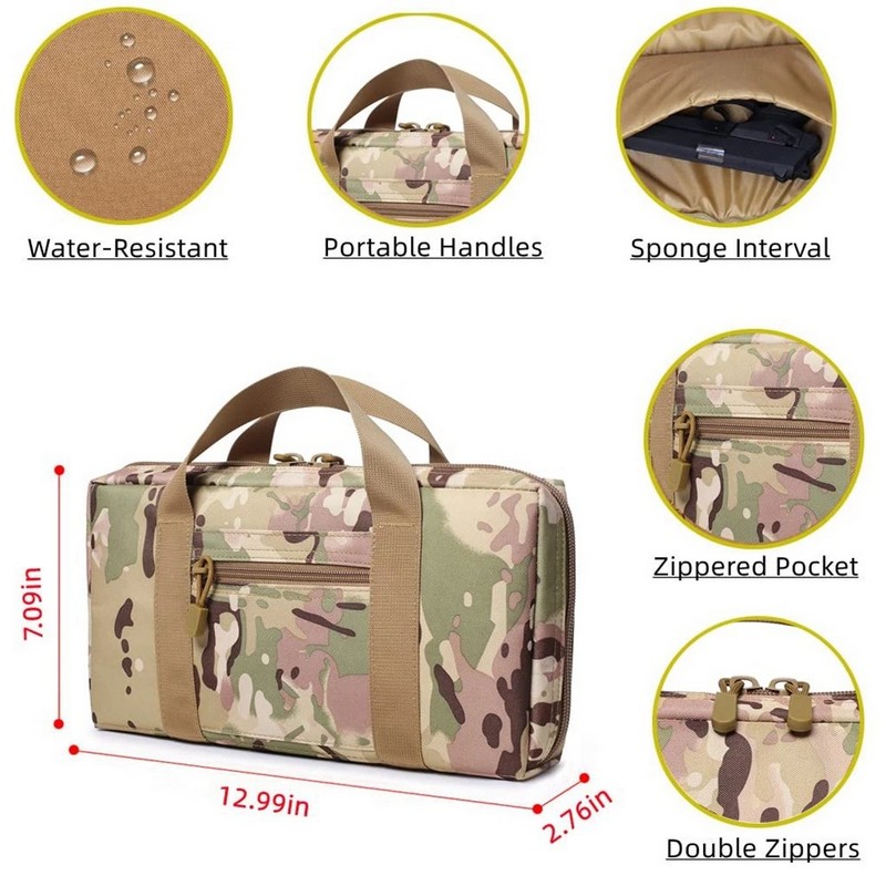 กระเป๋าใส่ปืนพกพาสำหรับกิจกรรม - Edc Carry Accessories บทวิจารณ์และราคา