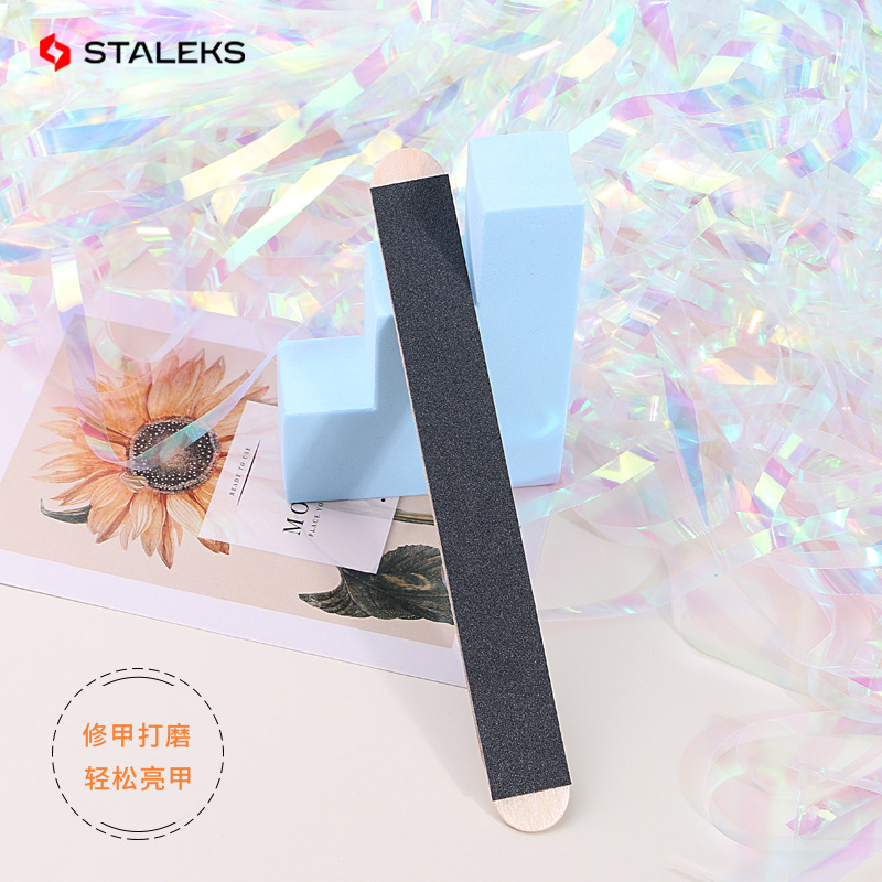 Staleks ไม้ Stick Board เล็บแถ - Nail File Titanium บทวิจารณ์และราคา