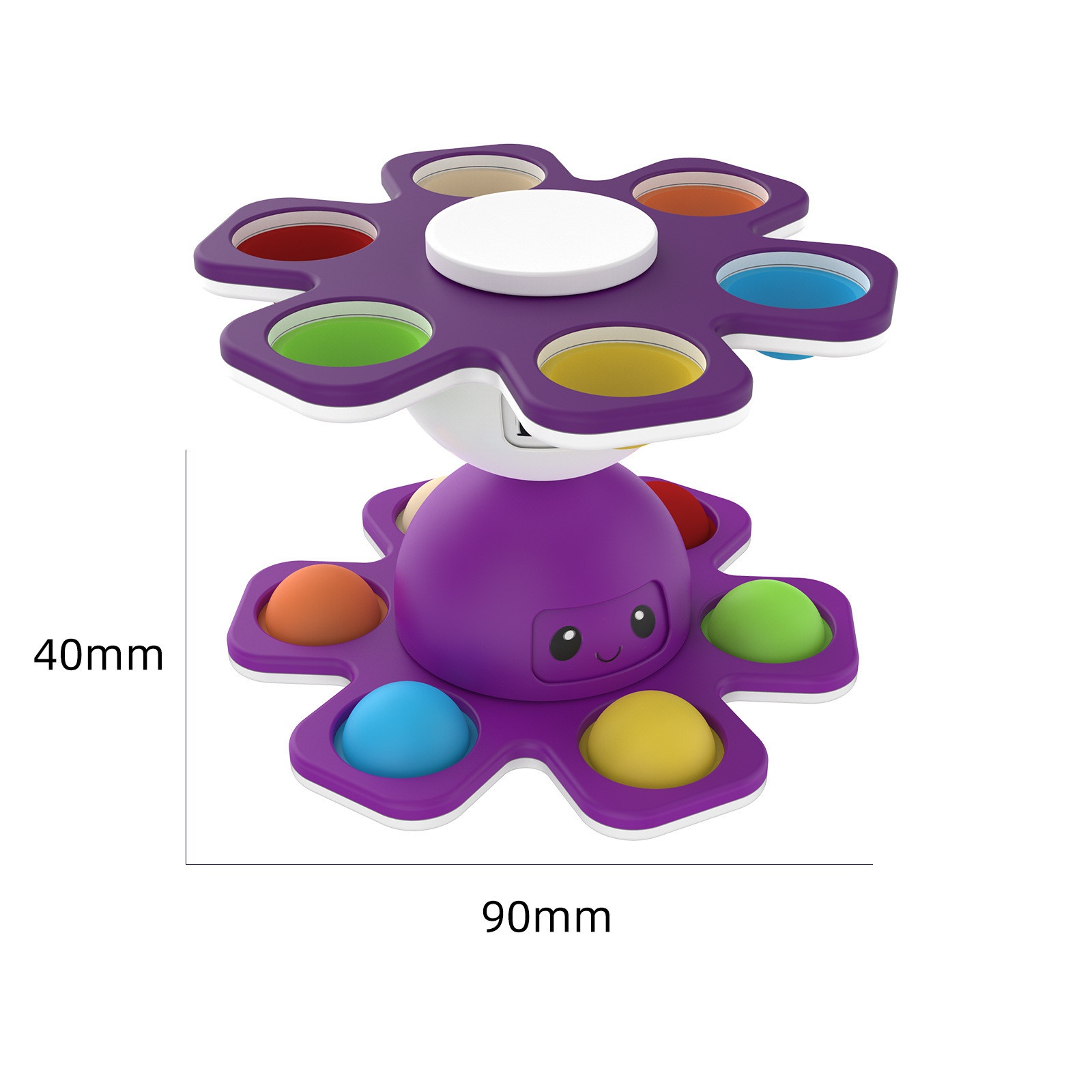 1PCS ใหม่ Anti Stress Push Bub - Fidget Spinner Bearing บทวิจารณ์และราคา